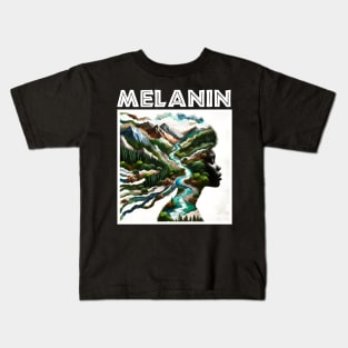 Melanin Afrocentric Kids T-Shirt